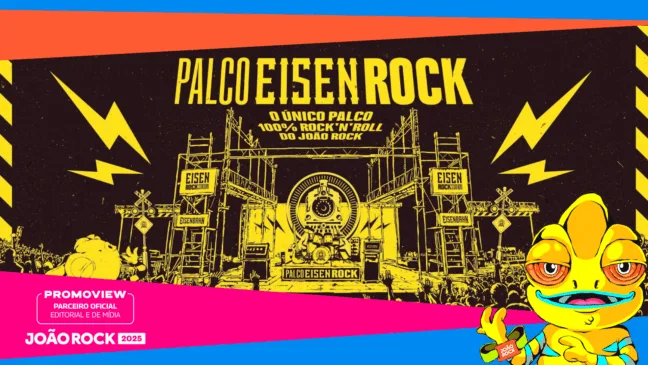Palco Eisen Rock Folder de Divulgação