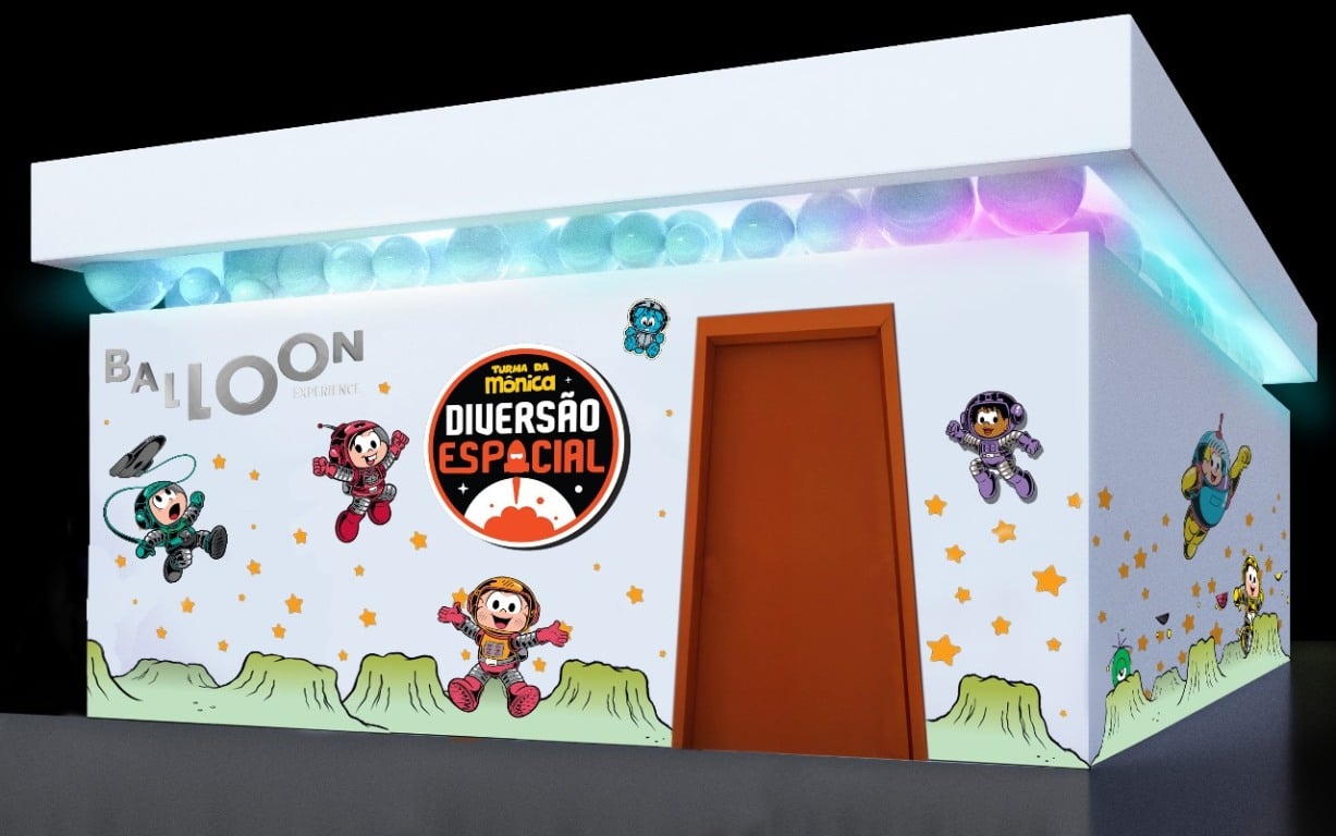 Balloon Experience Turma da Mônica no Grand Plaza Shopping