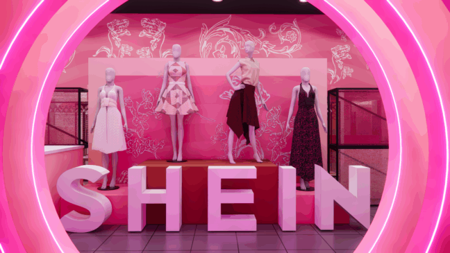 Pop up da Shein em Goiânia