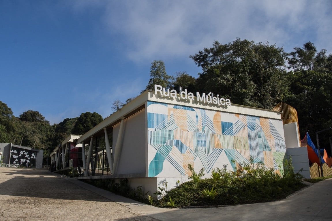Rua da Música, em Curitiba
