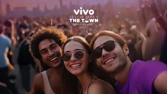 Vivo oferece chances para assinantes de serviços digitais iriem ao The Town em nova promoção