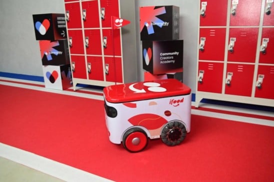 Ação do iFood na Community Creators Academy