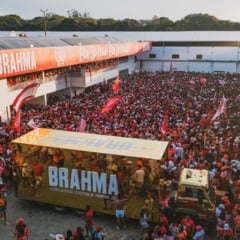 brahma caprichoso caminhão de cerveja festival parintins