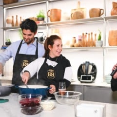 Foto do evento da Baden Baden mostra chefs de cozinha