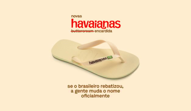havaianas branco encardido