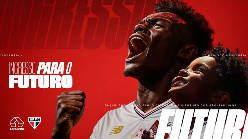 ingresso do futuro ademicon spfc são paulo futebol clibe