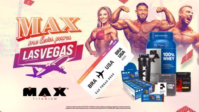 max titanium promoção mr. olympia