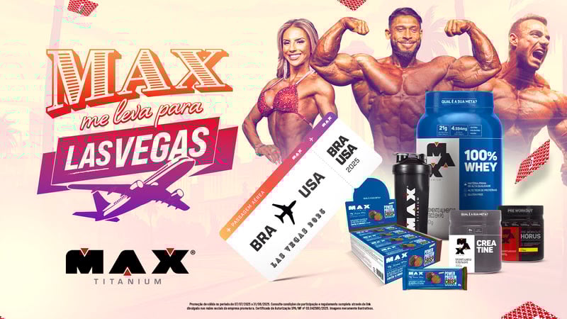 max titanium promoção mr. olympia