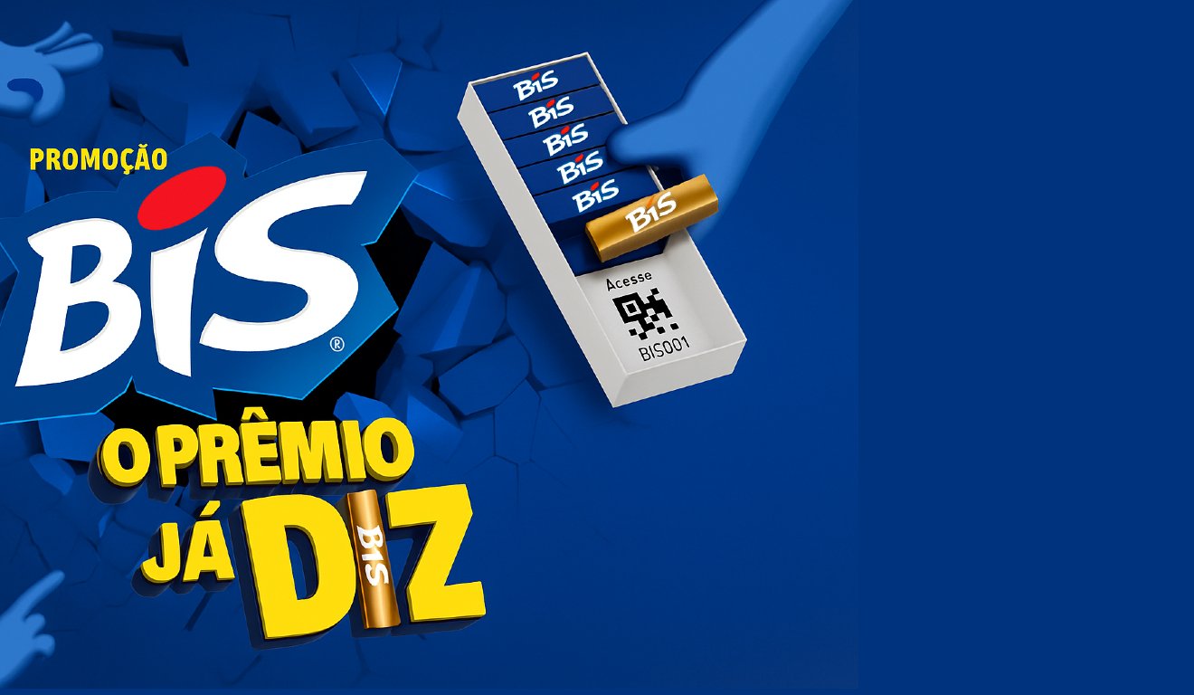 promoção bis embalagem dourada de bis o prêmio já diz