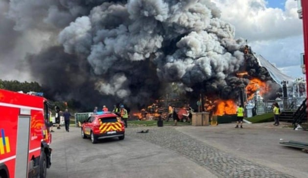 incêndio tomorrowland