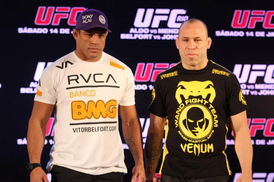 Vitor Belfort e Wanderlei Silva