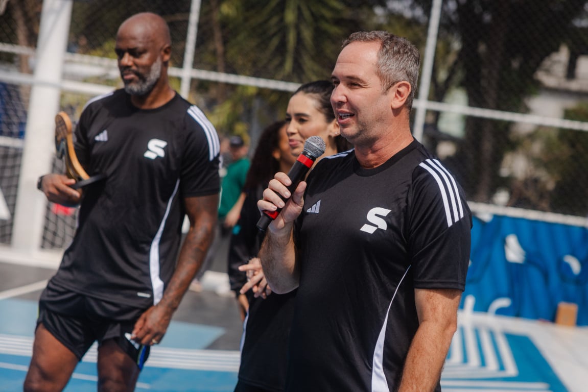 Evento de revitalização da Praça Marielle Franco, pela adidas