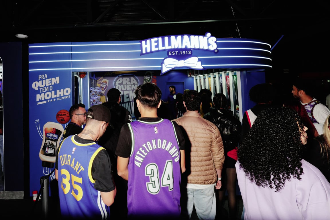 hellmann's parceria nba