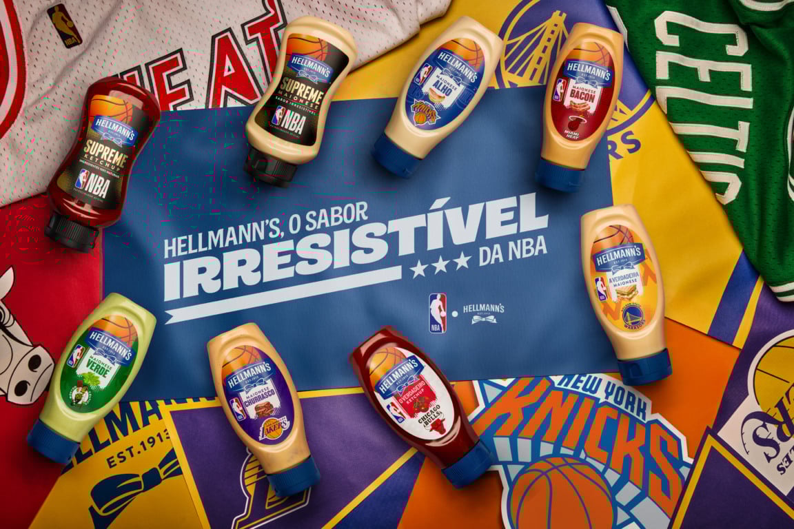 hellmann's parceria nba
