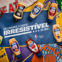 hellmann's parceria nba