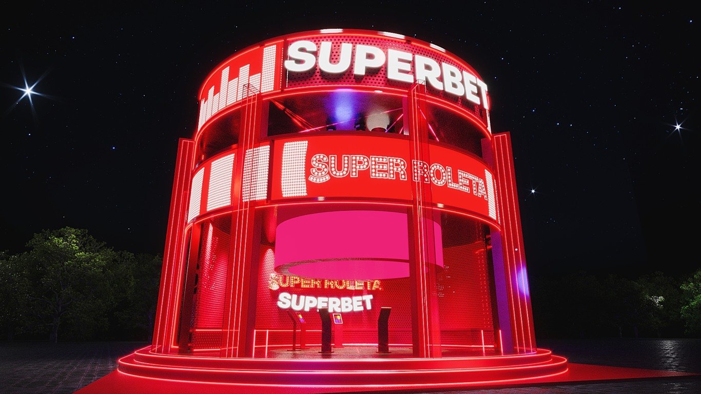 Ativação da Superbet no The Town 2025