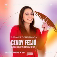Cindy Feijó, CEO do Promoview