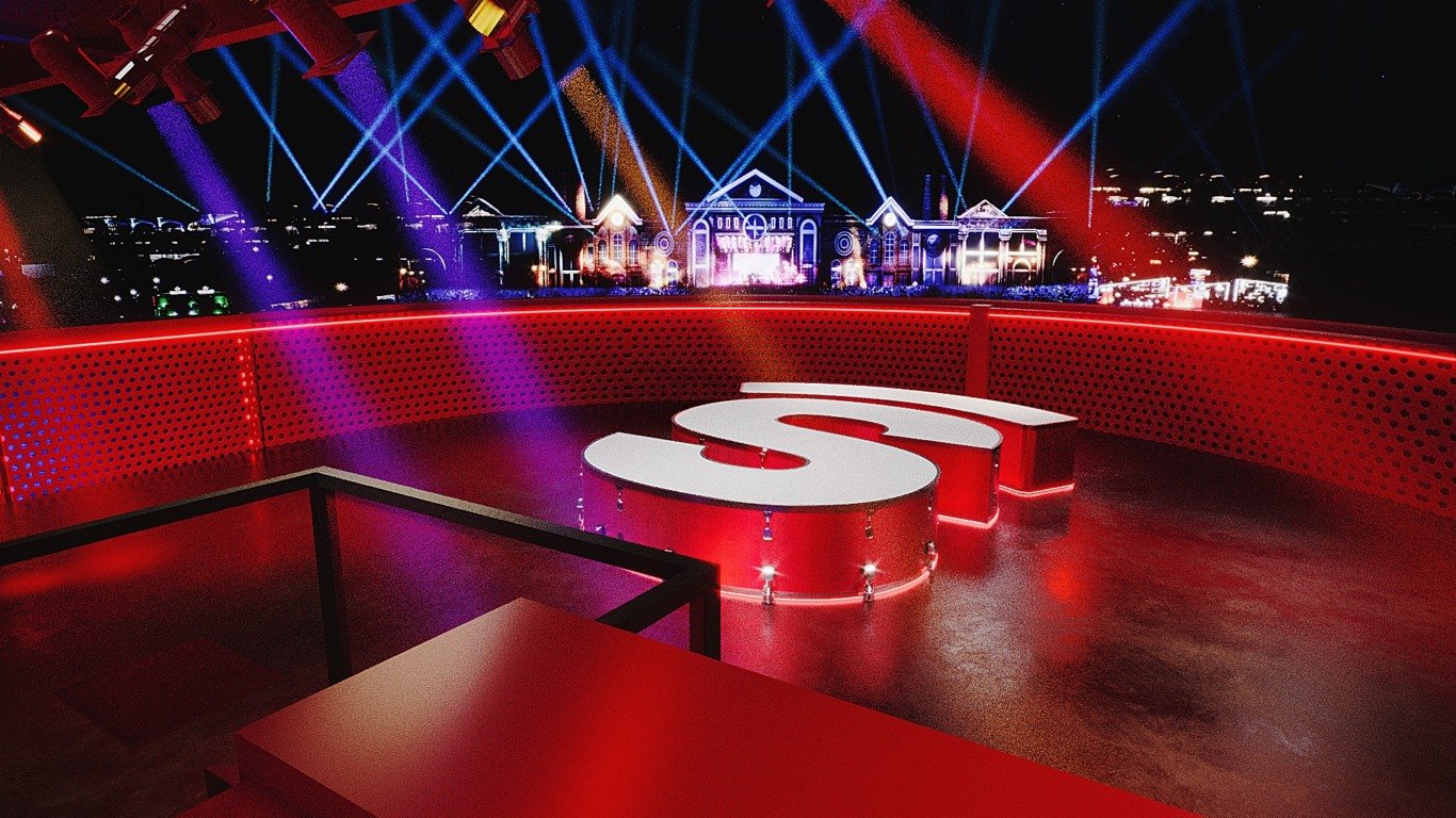 Ativação da Superbet no The Town 2025