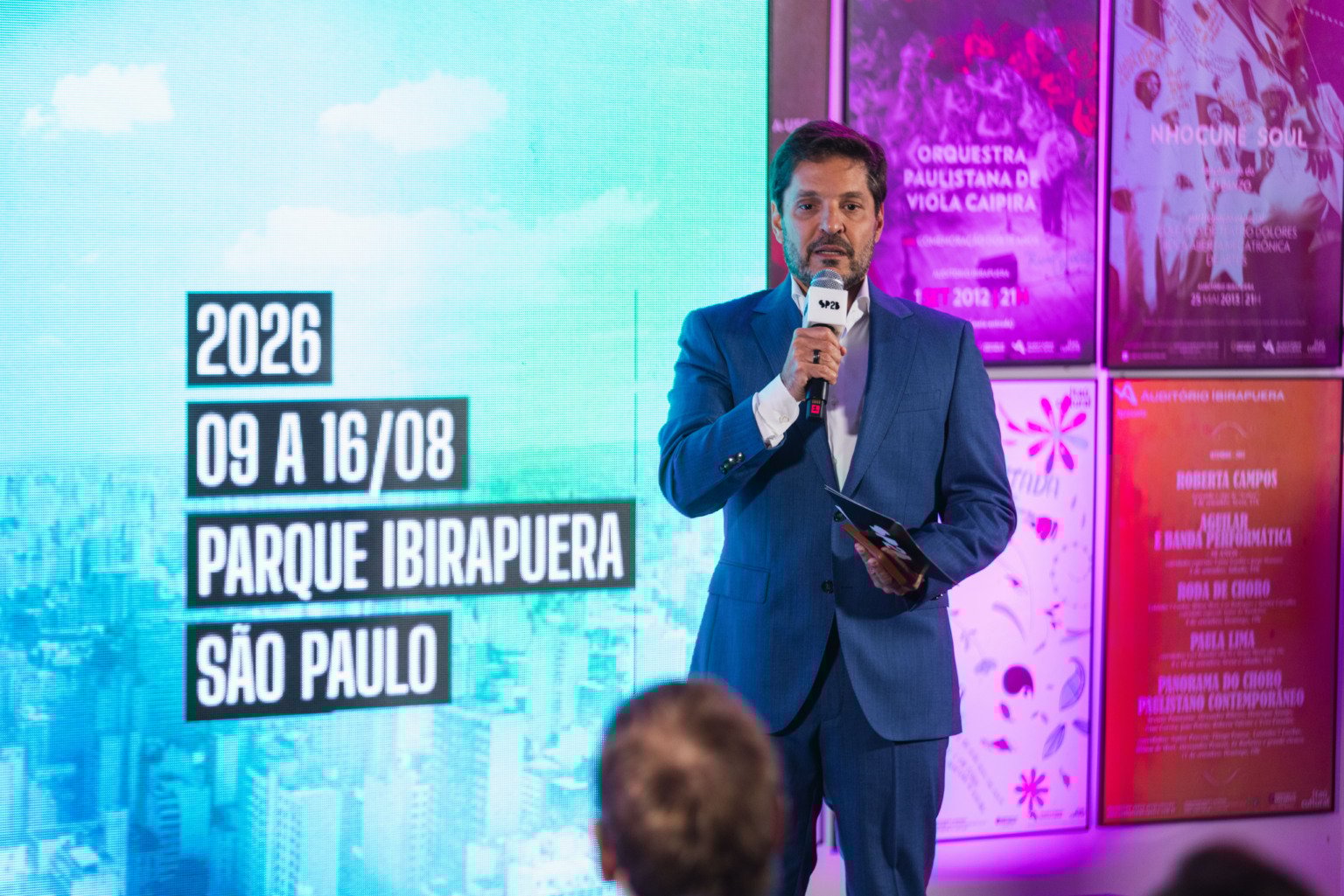 Rafael Lazarini, idealizador do SP2B, na coletiva de imprensa que antecedeu o evento. Foto: Divulgação