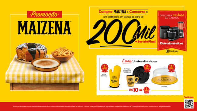 promoção maizena 2025