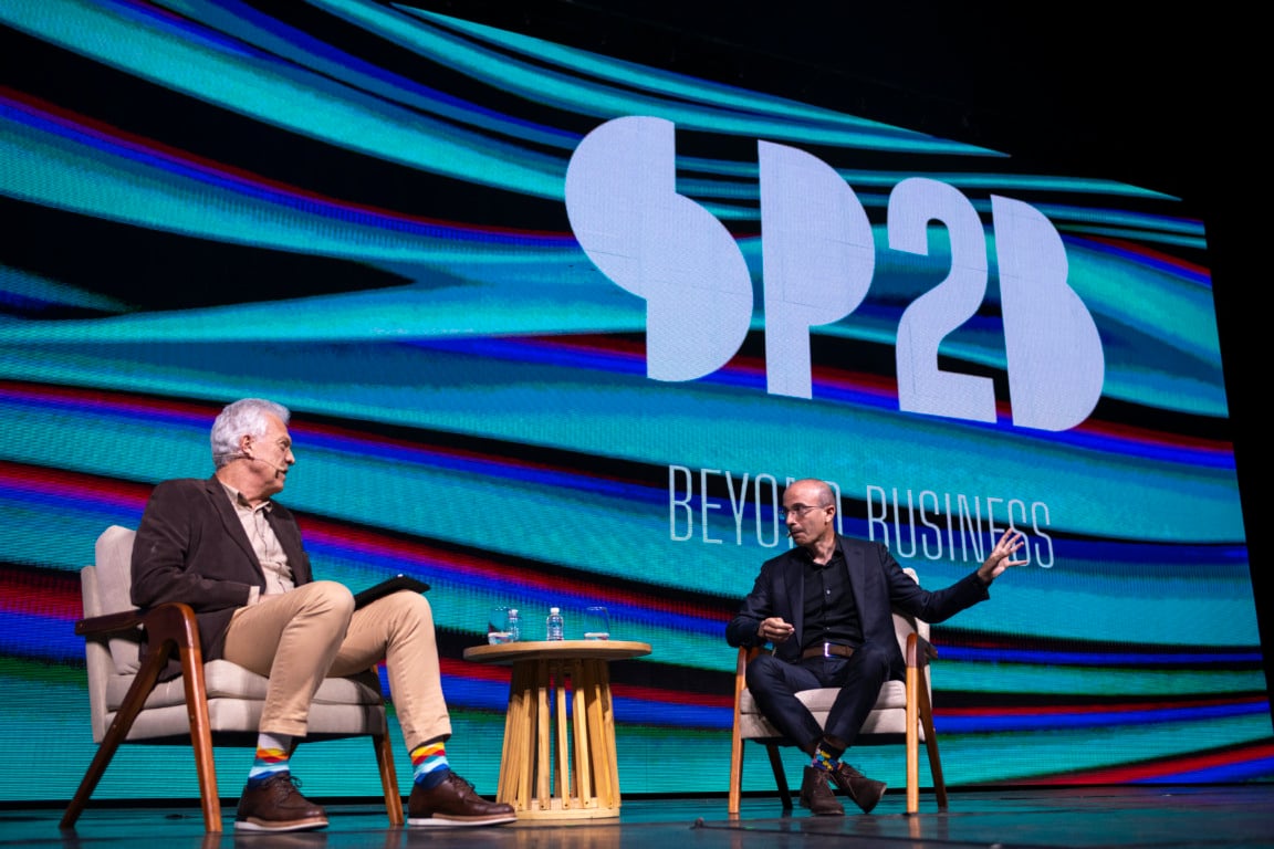 Entrevista de Pedro Bial e Yuval Harari