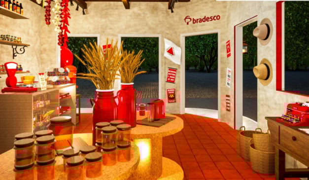 Ativação de Bradesco no Festival Cultura e Gastronomia de Tiradentes