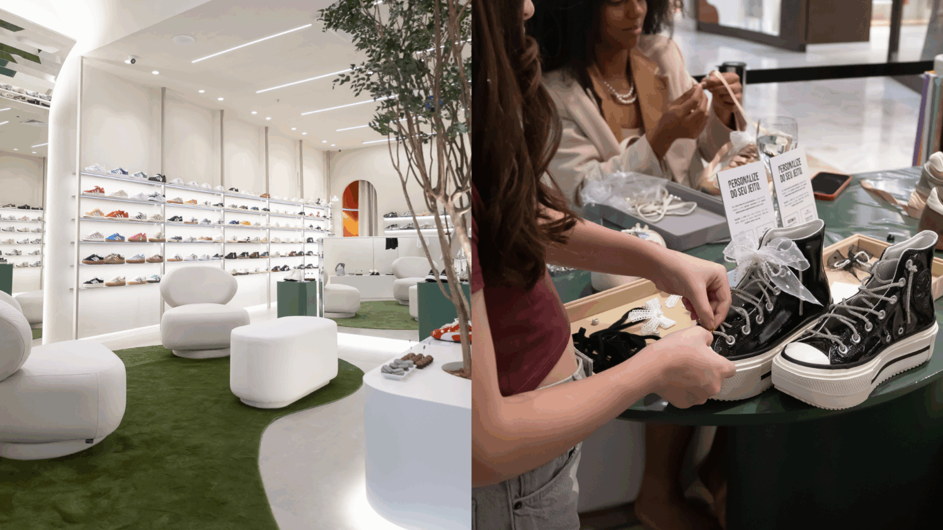 Loja da Virus 41 no Shopping Pátio Batel, em Curitiba