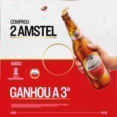 amstel promoção, amstel libertadores, Todas as Emoções em Jogo