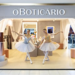 Estande de O Boticário no Festival de Dança de Joinville produzido pela Befour