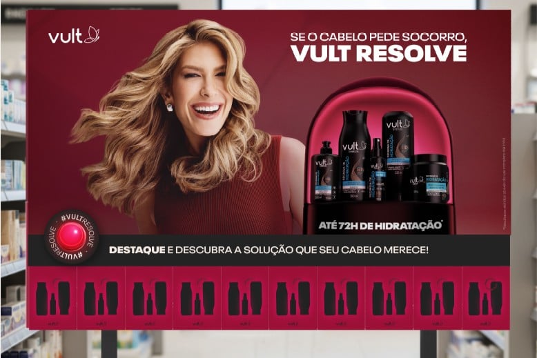 Vult transforma emergência capilar em experiências de marca no Brasil