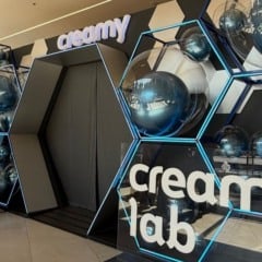 Creamy lança espaço imersivo com diagnóstico de pele gratuito no Shopping Morumbi
