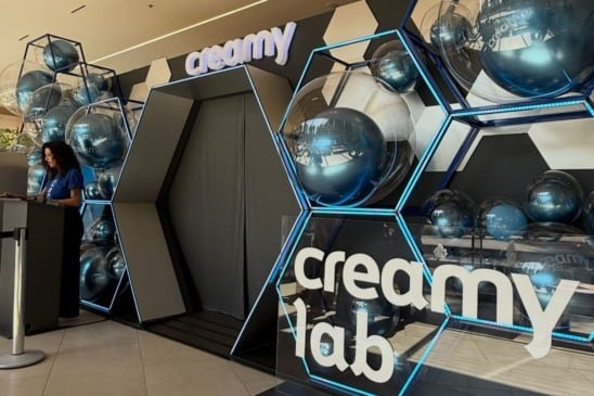 Creamy lança espaço imersivo com diagnóstico de pele gratuito no Shopping Morumbi