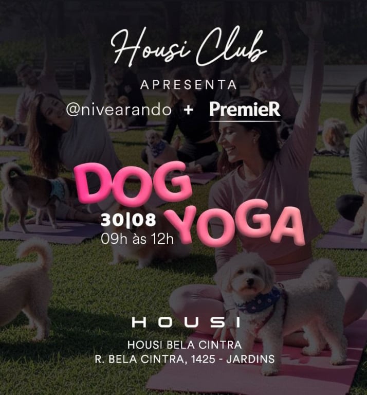 Evento do dia Mundial do Cachorro na Housi