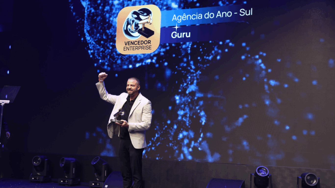 Agência Guru conquista duas categorias do Prêmio Live 2025
