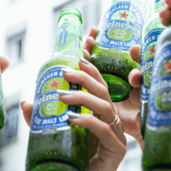 Heineken distribui versão 0.0 nas estradas de São Paulo