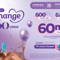 Monange comemora 60 anos com promoção nacional e prêmios de até R$ 60 mil