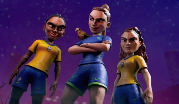 nike seleção a lenda da canarinha animação nike