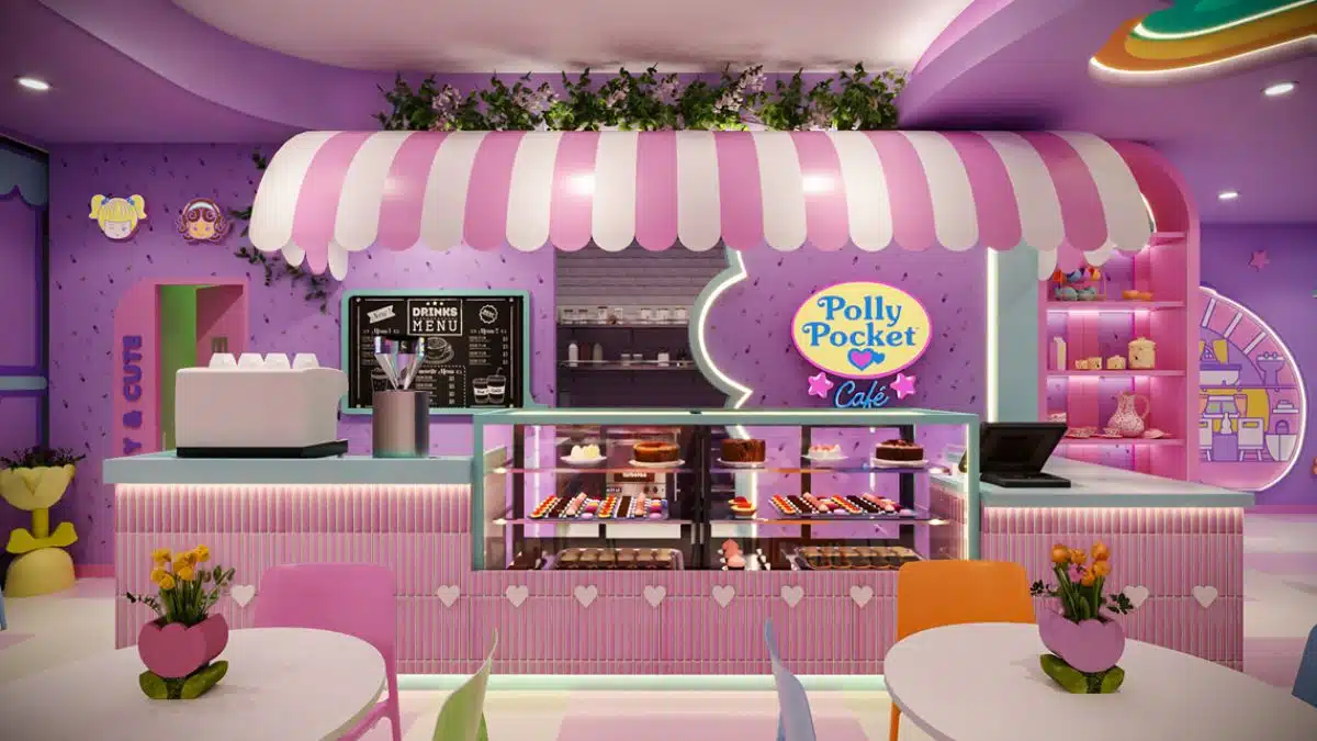 Polly Pocket ganha primeiro café com cenário em miniatura no México