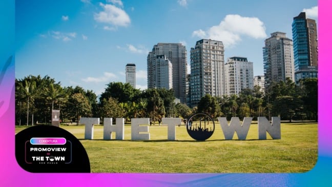 “Deu Match com The Town”: festival toma as ruas de SP com quiz interativo e letras gigantes