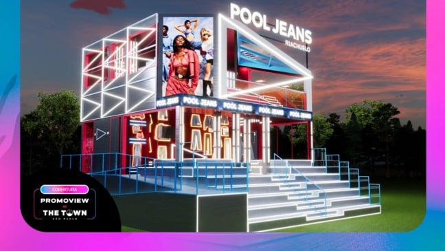 Arena Pool: veja como será o estande da Riachuelo no The Town 2025