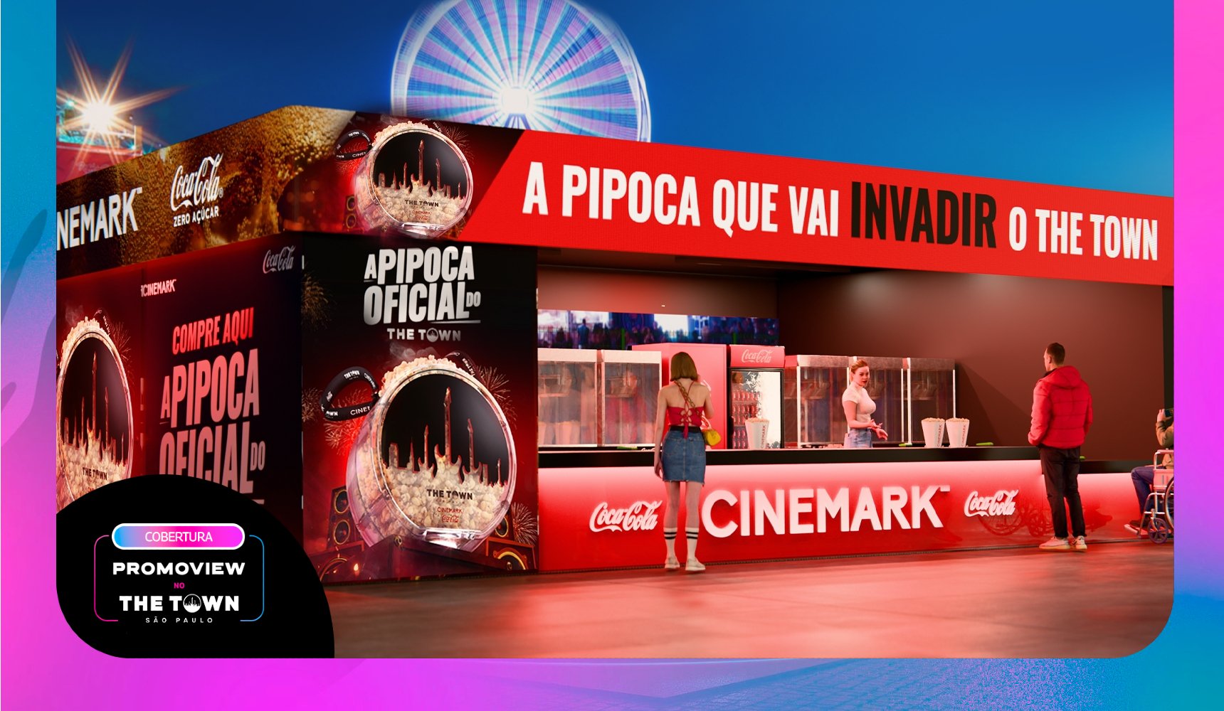 Cinemark anuncia ativações de “Tron” e “Anaconda” no The Town 2025