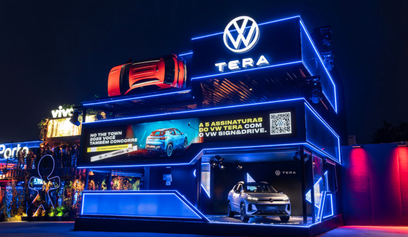 Volkswagen leva SUV Tera e carros esportivos para o The Town